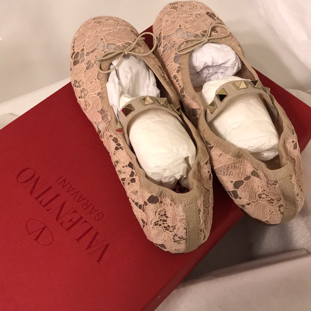 Valentino rockstud ballet flat - Picture 3 of 8